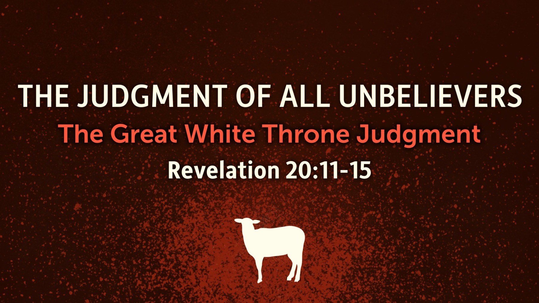 What Is The Great White Throne In The Bible